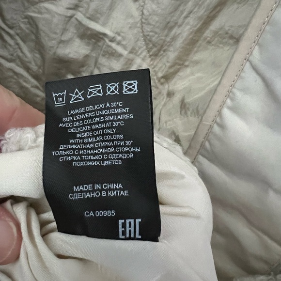 ISABEL MARANT ETOILE Memma Reversible Jacket in Ecru Size 34 New - Picture 7 of 11